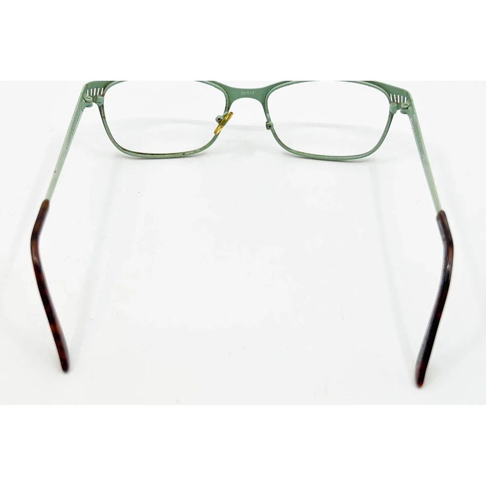 Wittnauer Eyeglasses Womens Brown Green Miranda Chocolate Mint 53-17-135